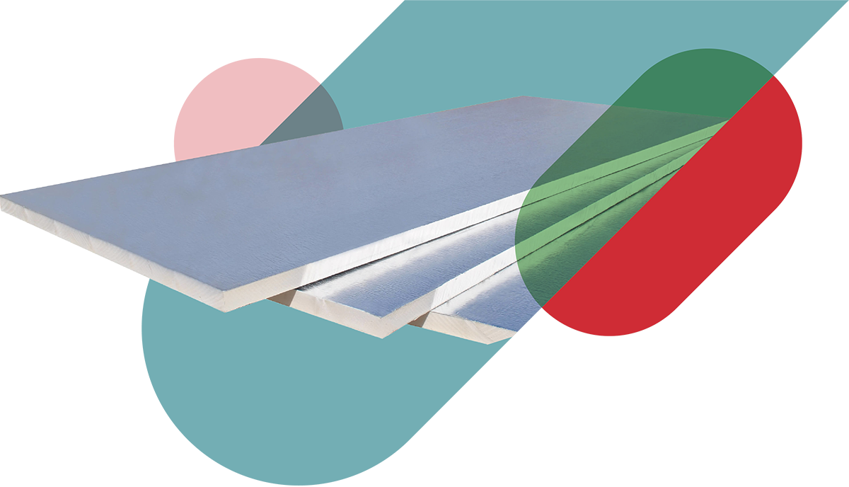 Insulation header banner